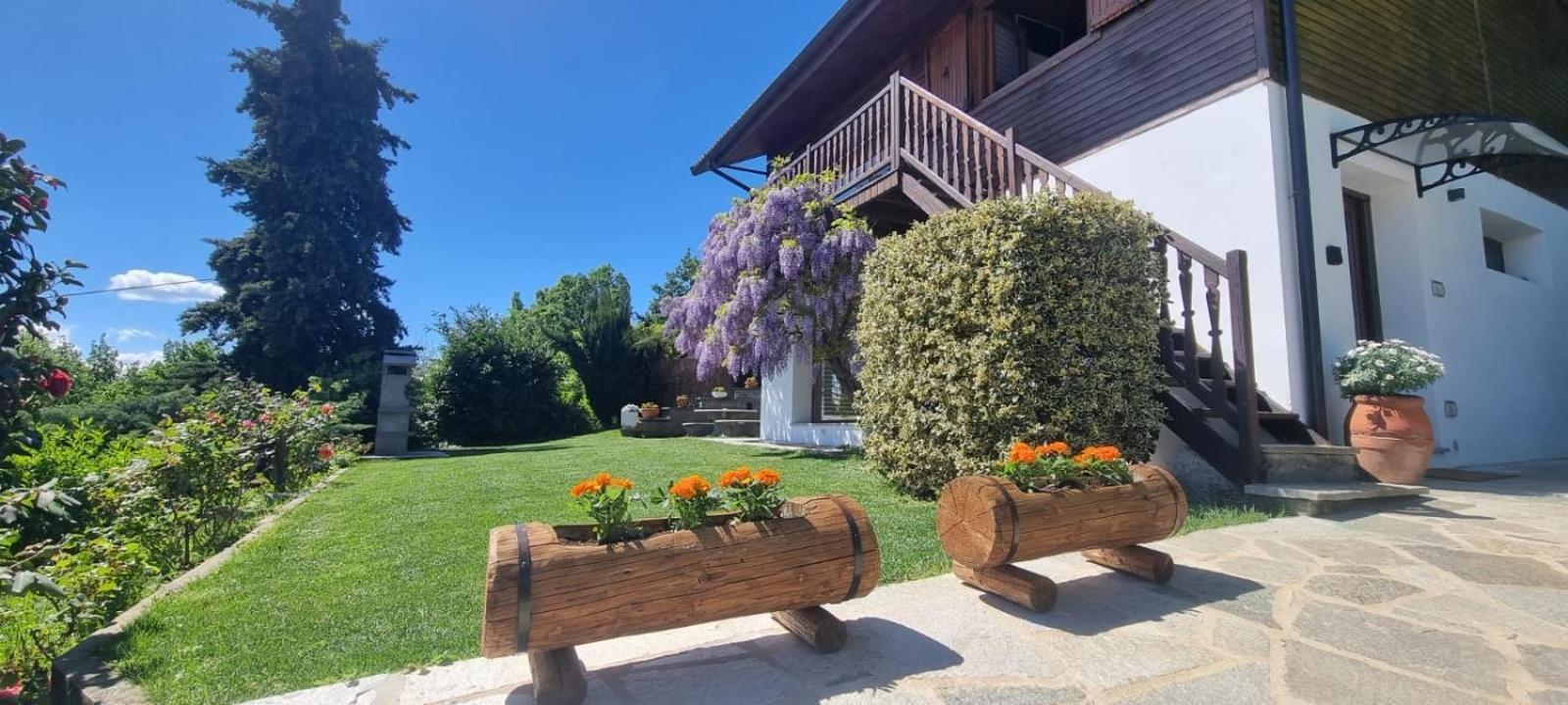 Chalet Sophie - Luxury Chalet Roletto Luaran gambar